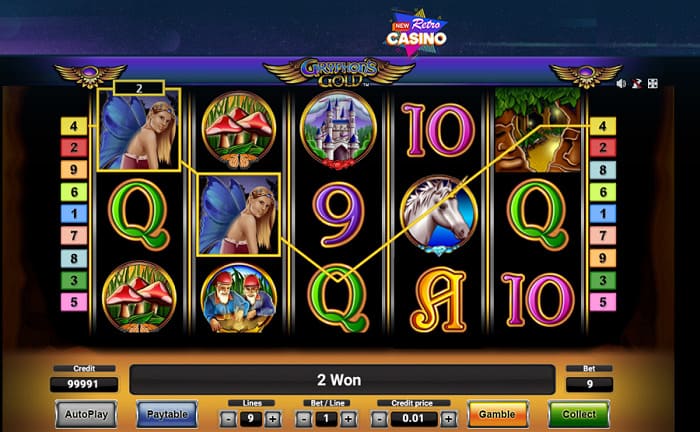 Бесплатная игра в демо-режиме New Retro Casino